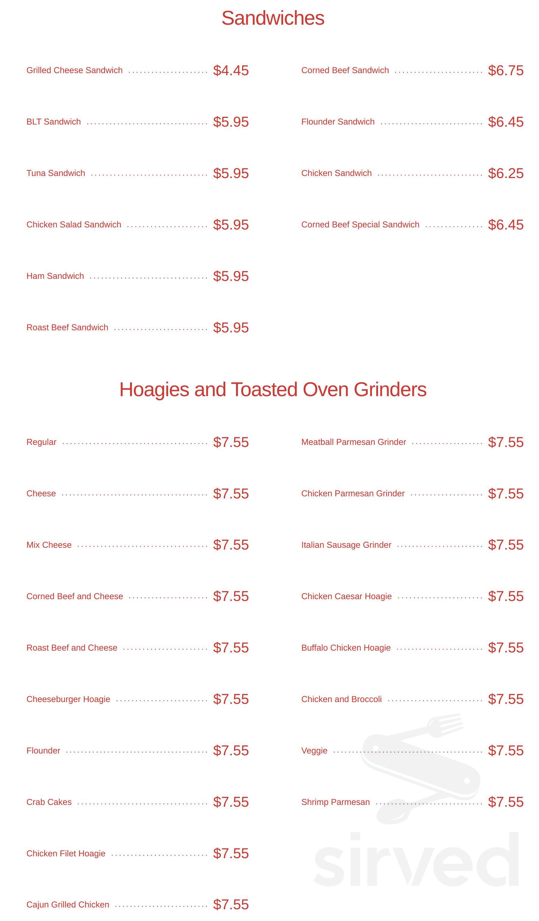 Pazzo Pazzo menu in Philadelphia, Pennsylvania, USA