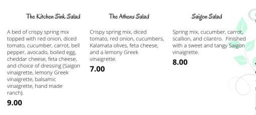 Presko Menu Menu for Presko in DuBois, PA | Sirved