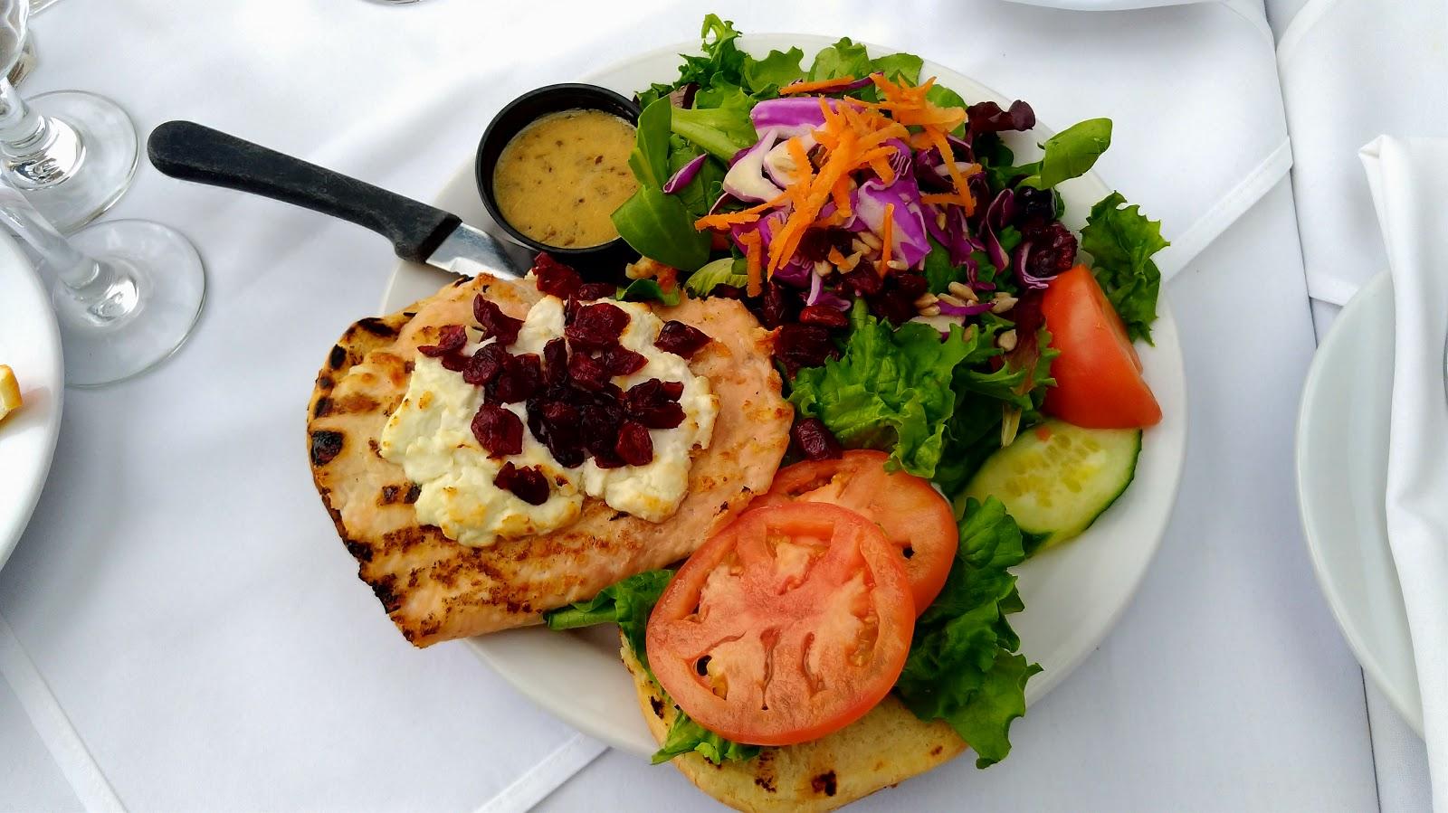 Canal Ritz menu in Ottawa, Ontario, Canada