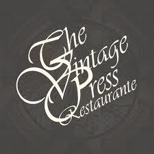 The Vintage Press Restaurante Logo in Visalia, California