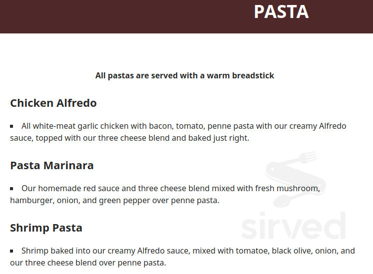 Do North Pizzeria & Pub Hermantown menu in Duluth, Minnesota