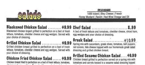 Menu for Po Melvin's in Irving, TX | Sirved