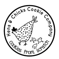 Hens & Chicks Cookie Company Logo in Hopedale, Massachusetts