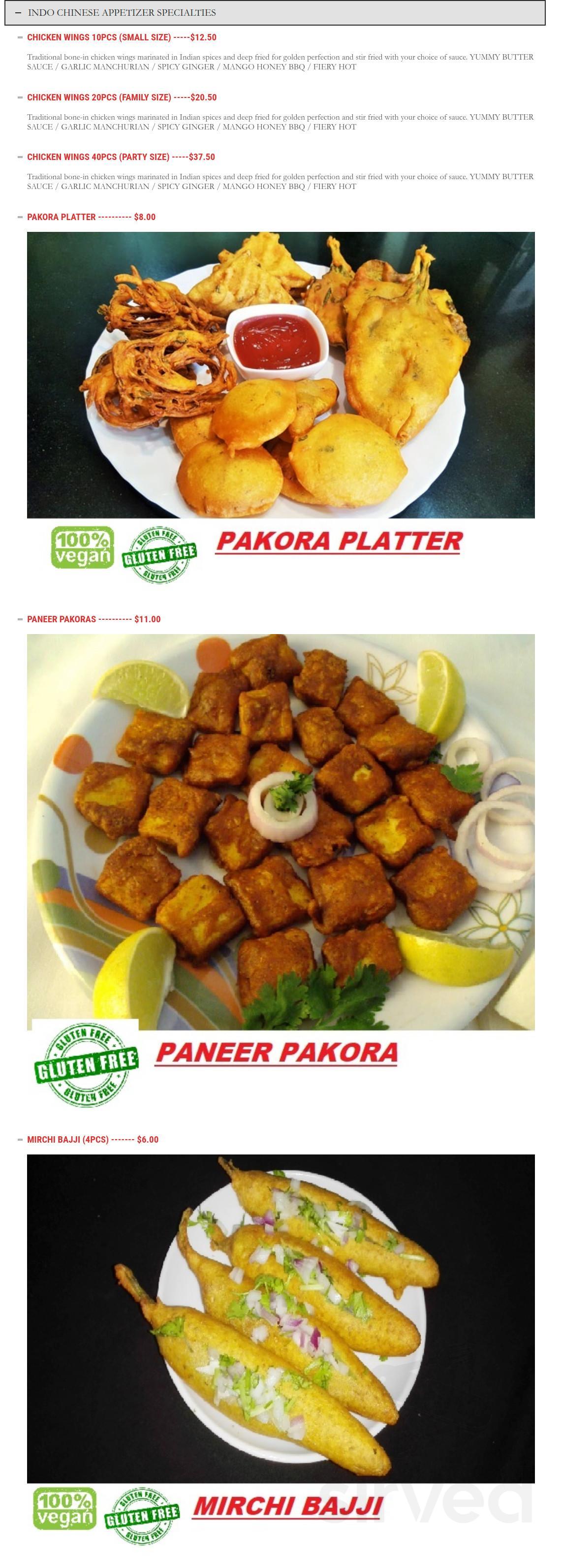 Flavors menus in Bentonville, Arkansas, United States