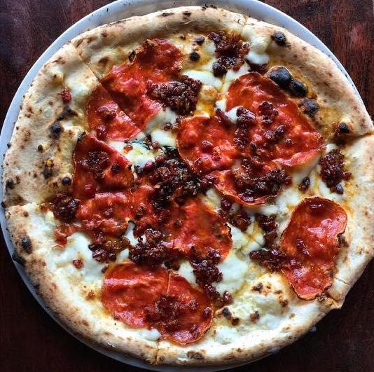 Cane Rosso menu in Dallas, Texas, USA