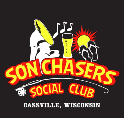 Son Chasers Social Club Logo in Cassville, Wisconsin