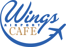 Wings Airport Cafe Logo in Brainerd, Minnesota