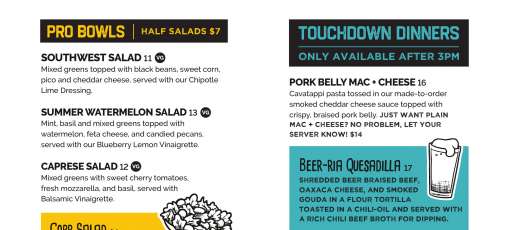 Menu for Inside the Five Brewing Company in Sylvania, OH | Sirved