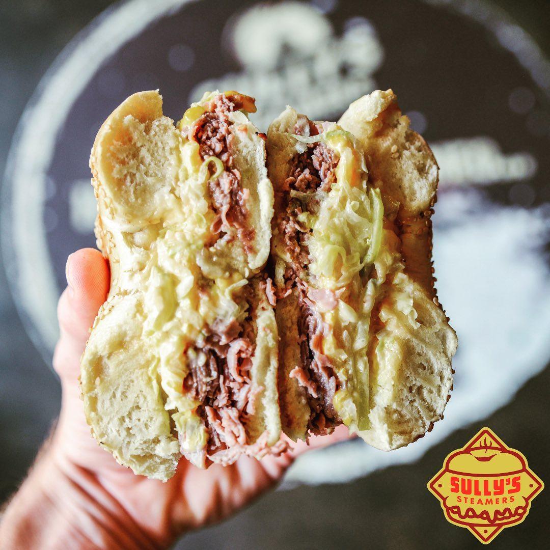 Sully's Steamers menu in Brevard, North Carolina, USA