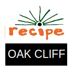 Recipe Oak Cliff Logo in Dallas, Texas