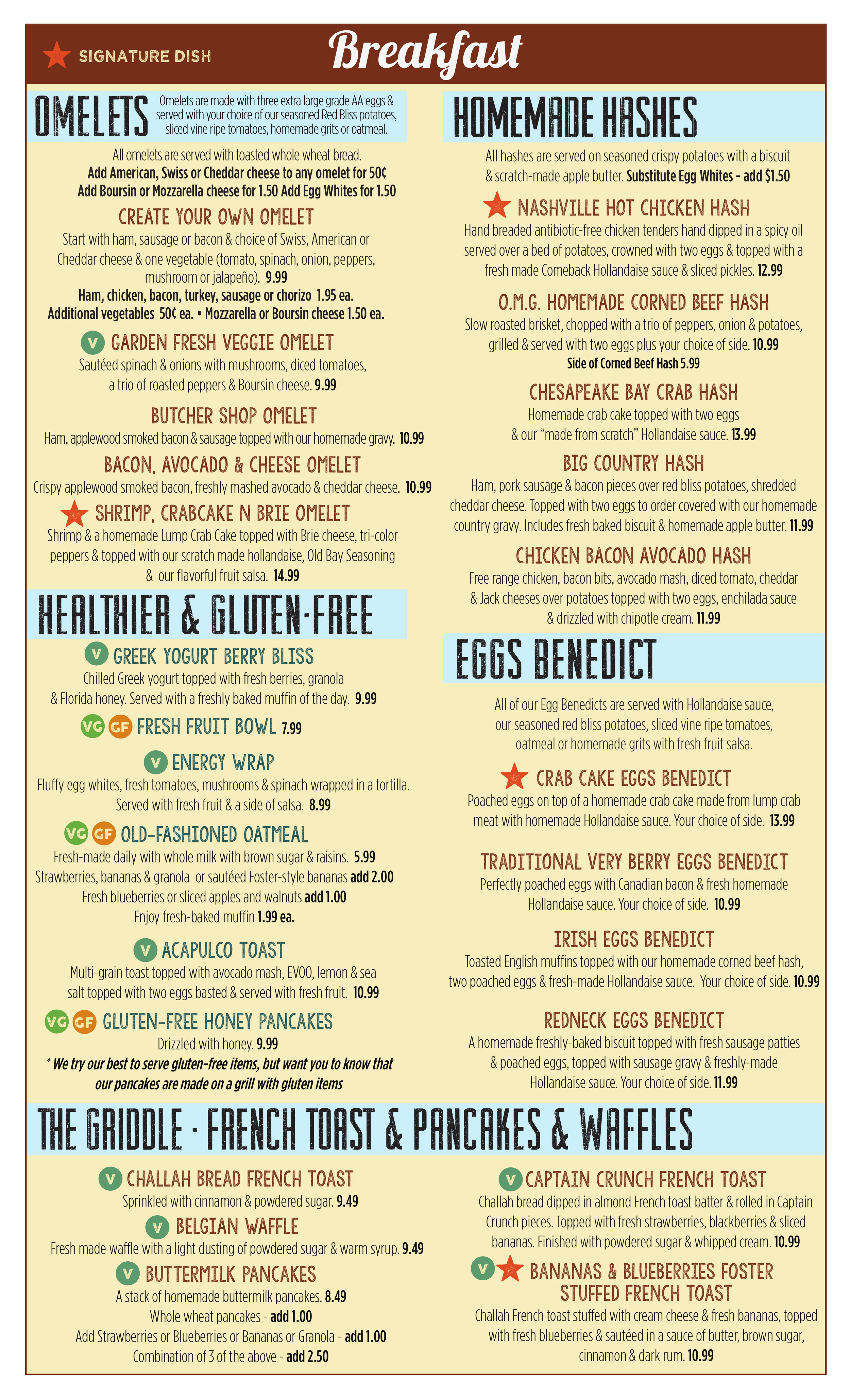Menu for Berry Fresh Cafe in Jupiter, FL | Sirved