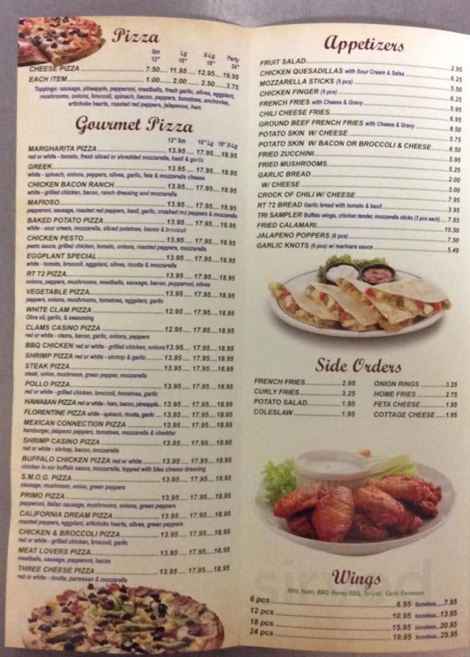 Mike's Pizza & Grill menu in Bristol, Connecticut, USA