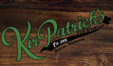 KirPatrick's Pub & Grill Logo in Balaton, Minnesota