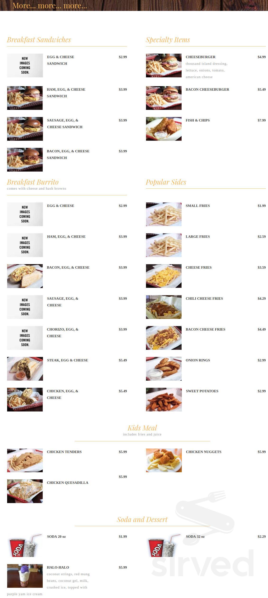 Art Alkobar Grill menu in Indio, California, USA