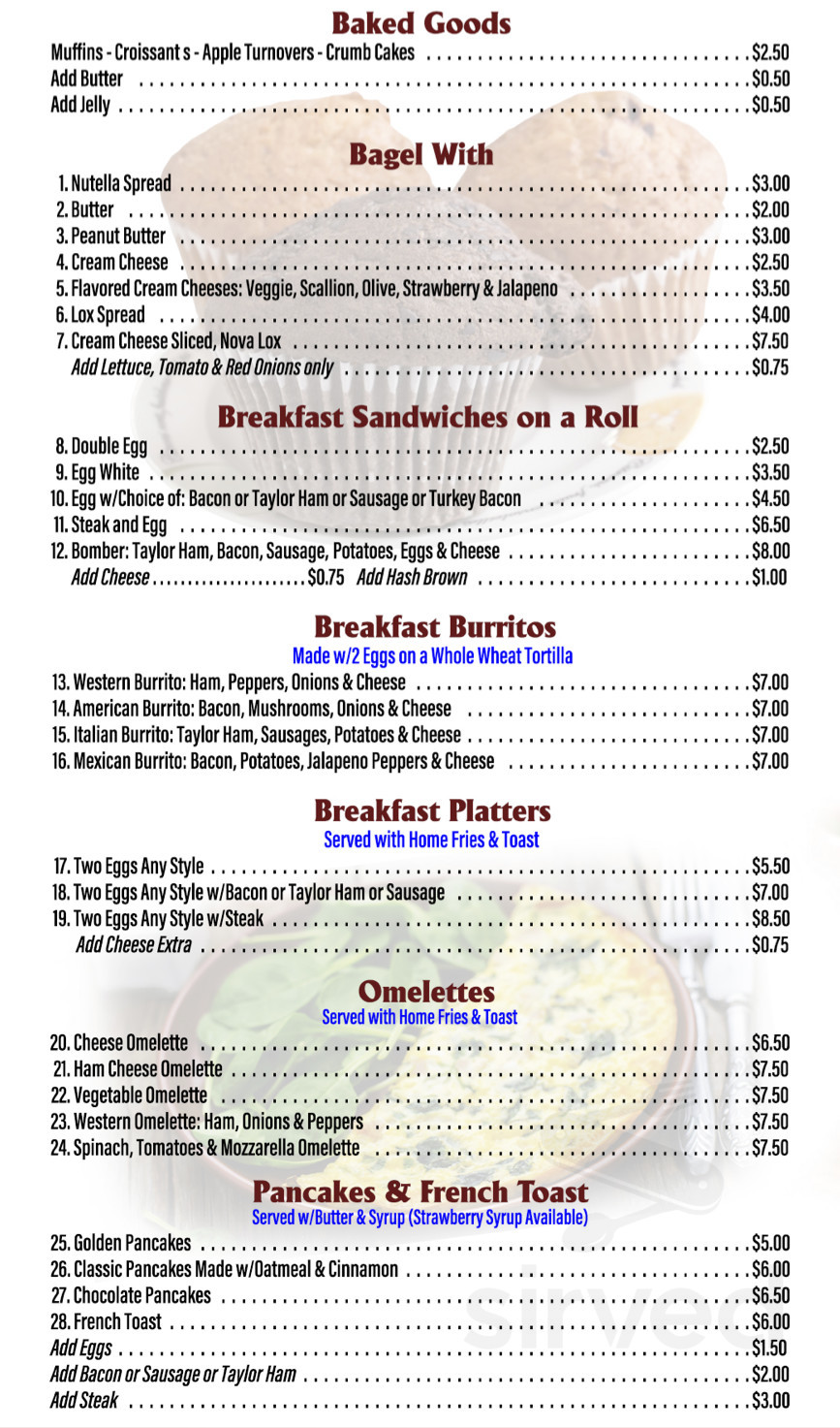 Natale's Deli & Catering menu in Florham Park, New Jersey, USA