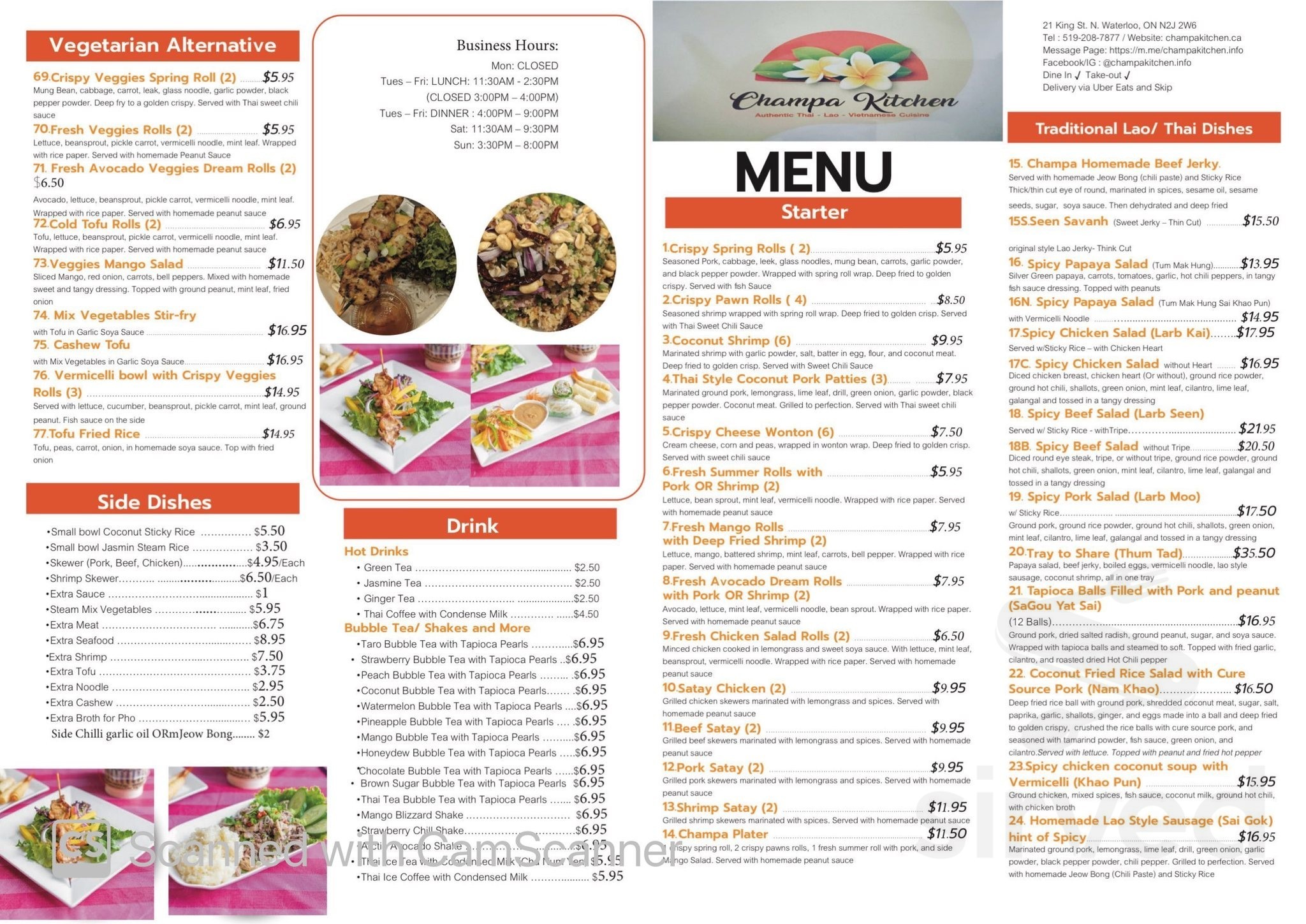 Champa Kitchen Menu In Waterloo Ontario Canada champa-kitchen-menu-in-waterloo-ontario-canada
