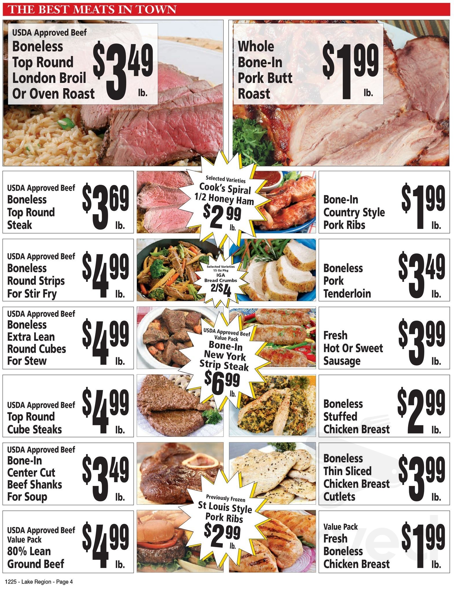 Lake Region IGA and The Beer Store menu in Hawley, Pennsylvania, USA