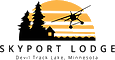 Skyport Lodge & Raven Rock Grill Logo in Grand Marais, Minnesota