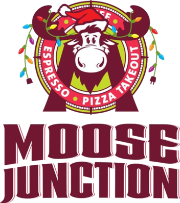 Moose Junction Coffee & Pizza Logo in Helena, Montana