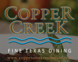 Copper Creek Restaurant Logo in Abilene, Texas