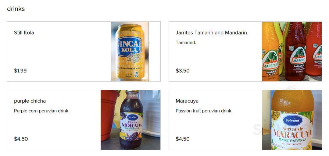 Menu - Tampa FL's kanka's peruvian tex-mex cuisine | Sirved