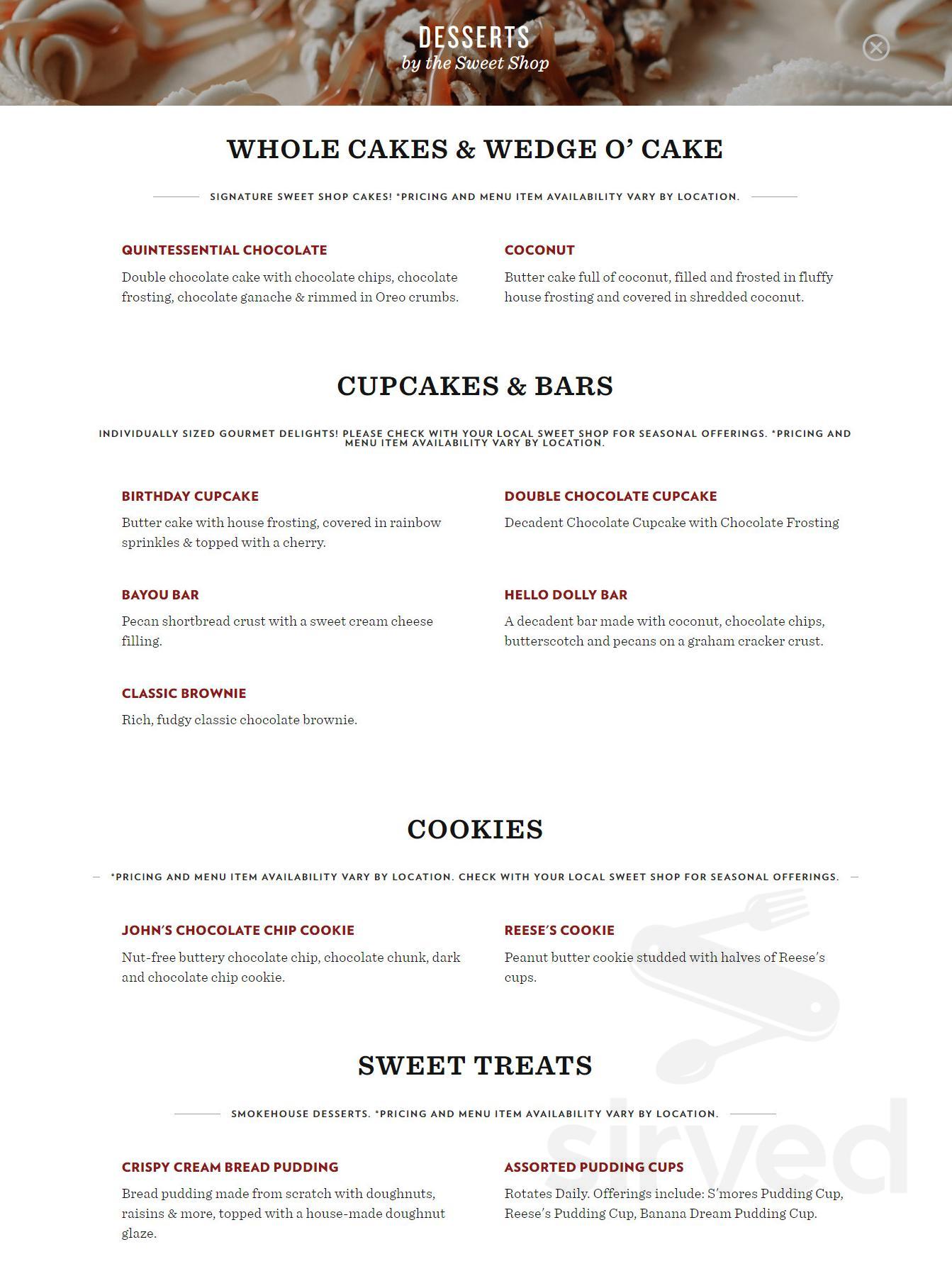 Four Rivers Menu.pdf Menu - Winter Park FL's 4 Rivers Smokehouse | Sirved