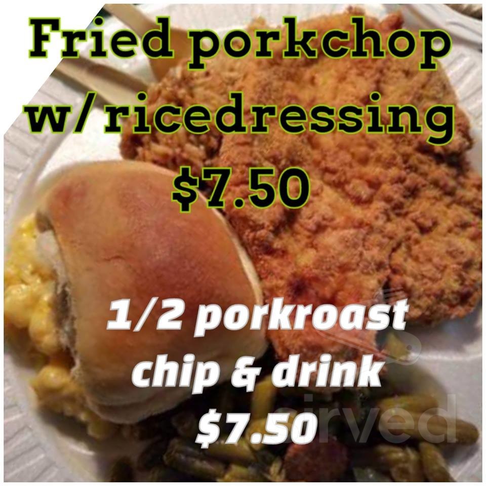 BJ's Poorboy and Plate Lunches menus in Broussard, Louisiana, United States