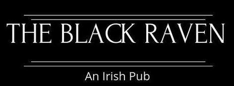 THE BLACK RAVEN PUB Logo in Harrah, Oklahoma