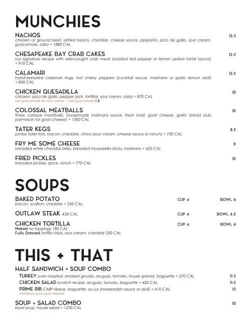 54th Street Grill &amp; Bar- Stone Oak menu in San Antonio, Texas, USA