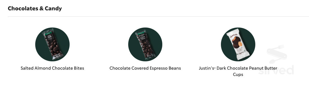 Starbucks menu in Murrieta, California