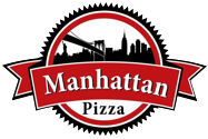 Manhattan Pizza Logo in Sterling, Virginia
