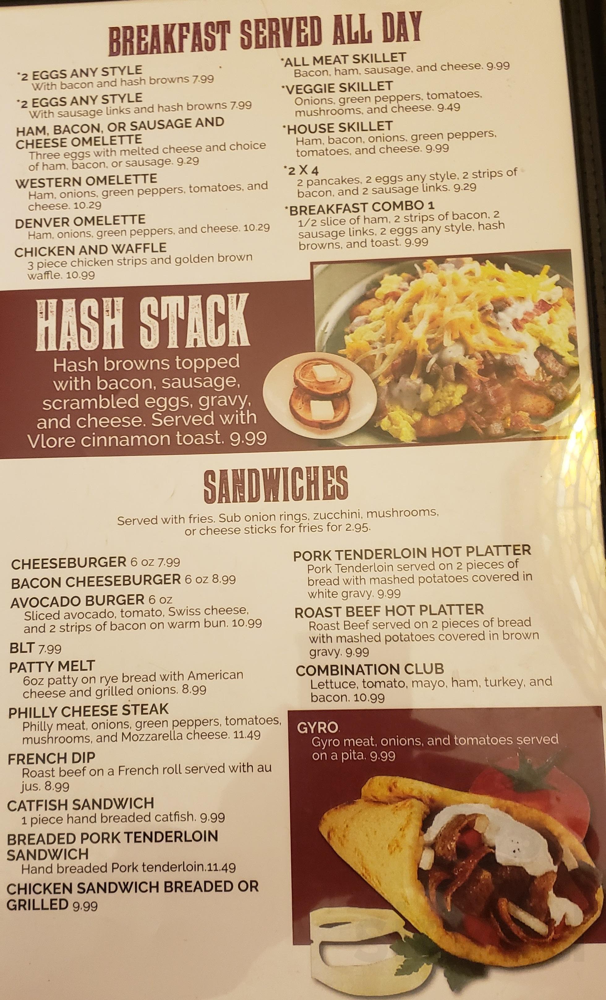 Lucci’s Café menus in Fort Scott, Kansas, United States