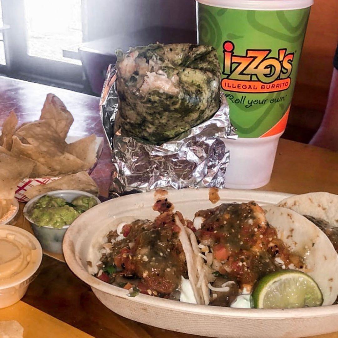 Izzo's Illegal Burrito menus in Gonzales, Louisiana, United States