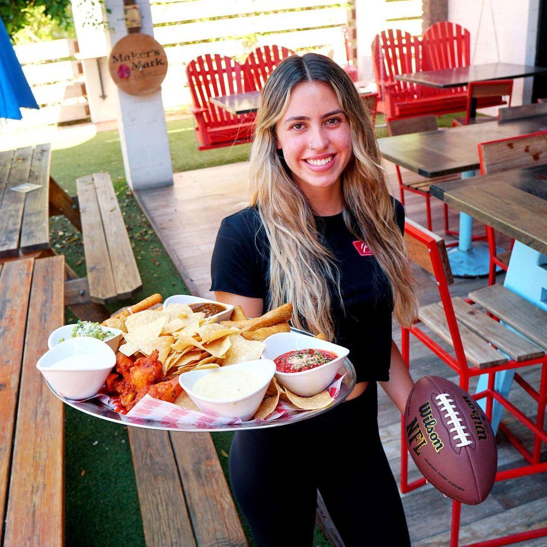 The Porch menu in Phoenix, Arizona, USA
