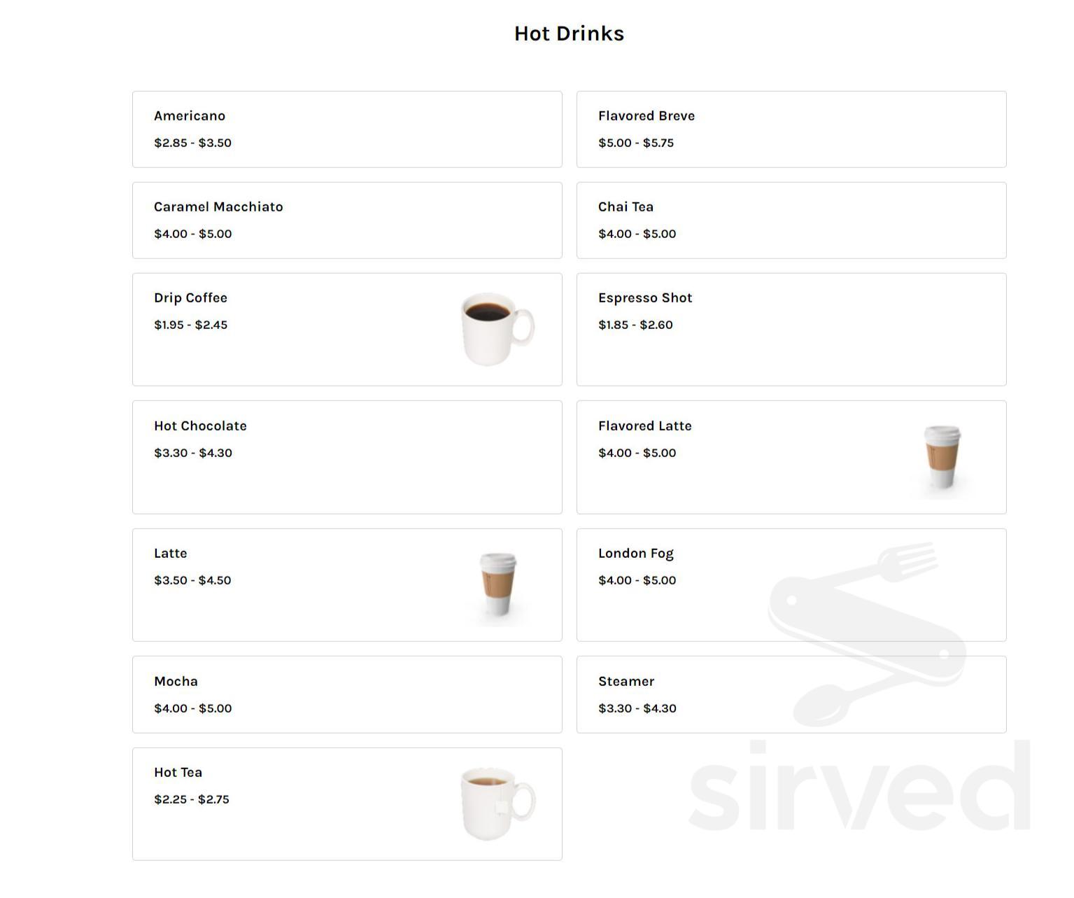 Gathering Grounds menu in Kenmare, North Dakota, USA