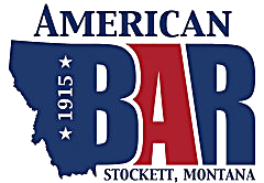 American Bar Logo in Stockett, Montana
