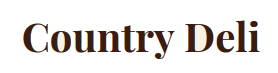 Country Deli Logo in Pearl River, New York
