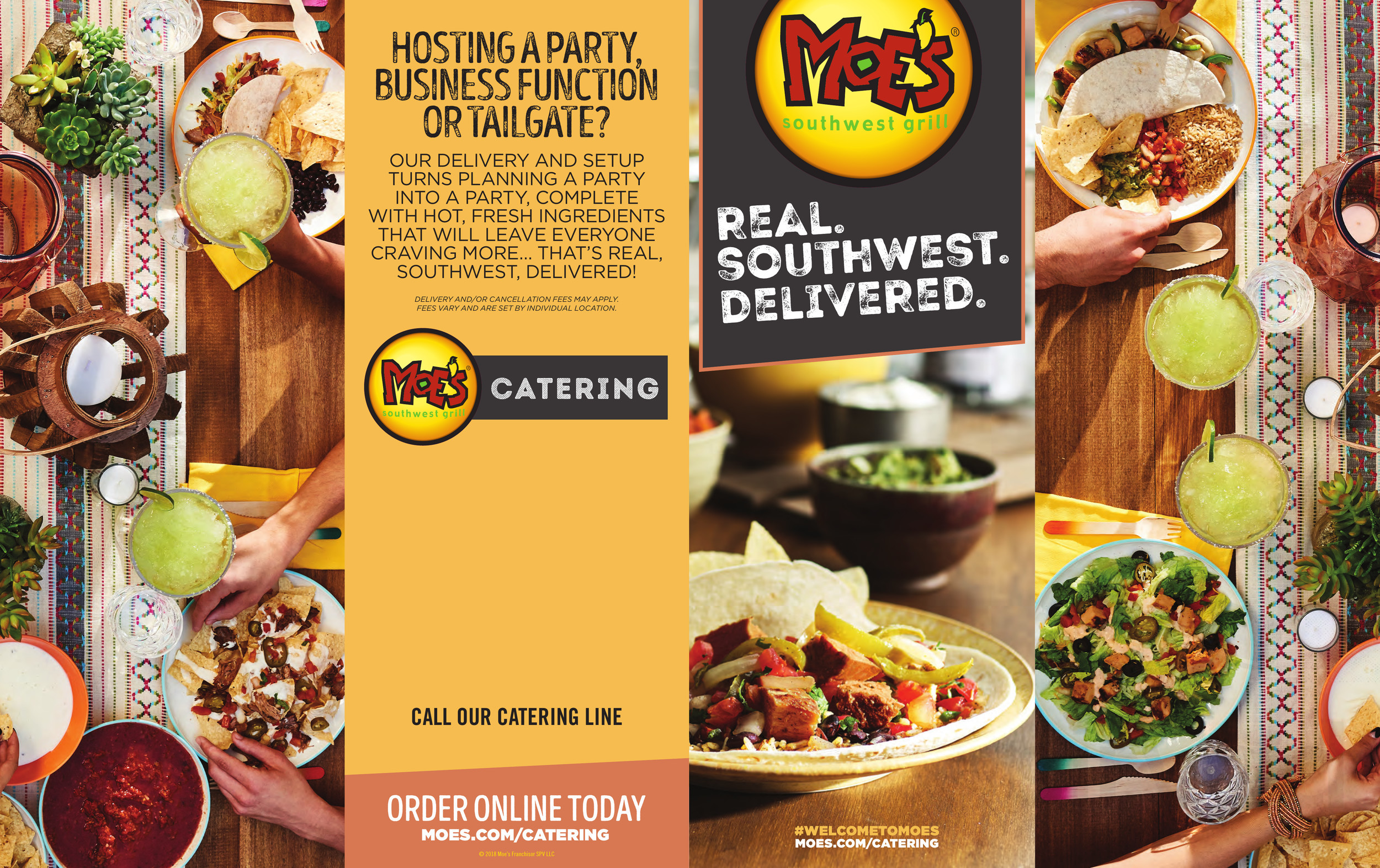 Moe's Southwest Grill catering menu in Camp Pendleton North, California