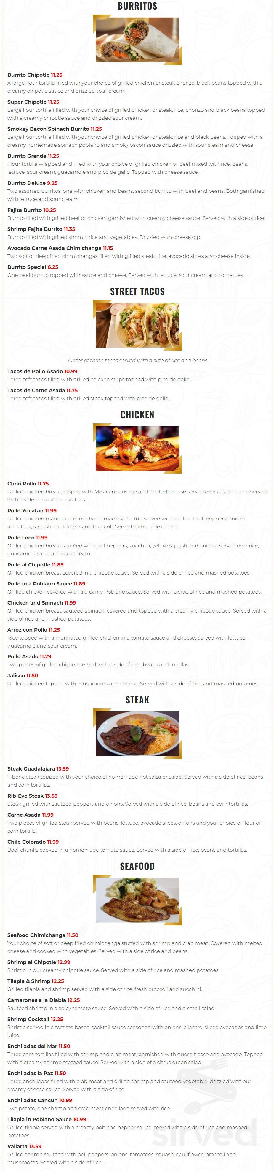 El Tenampa Menu In Athens Ohio USA el-tenampa-menu-in-athens-ohio-usa