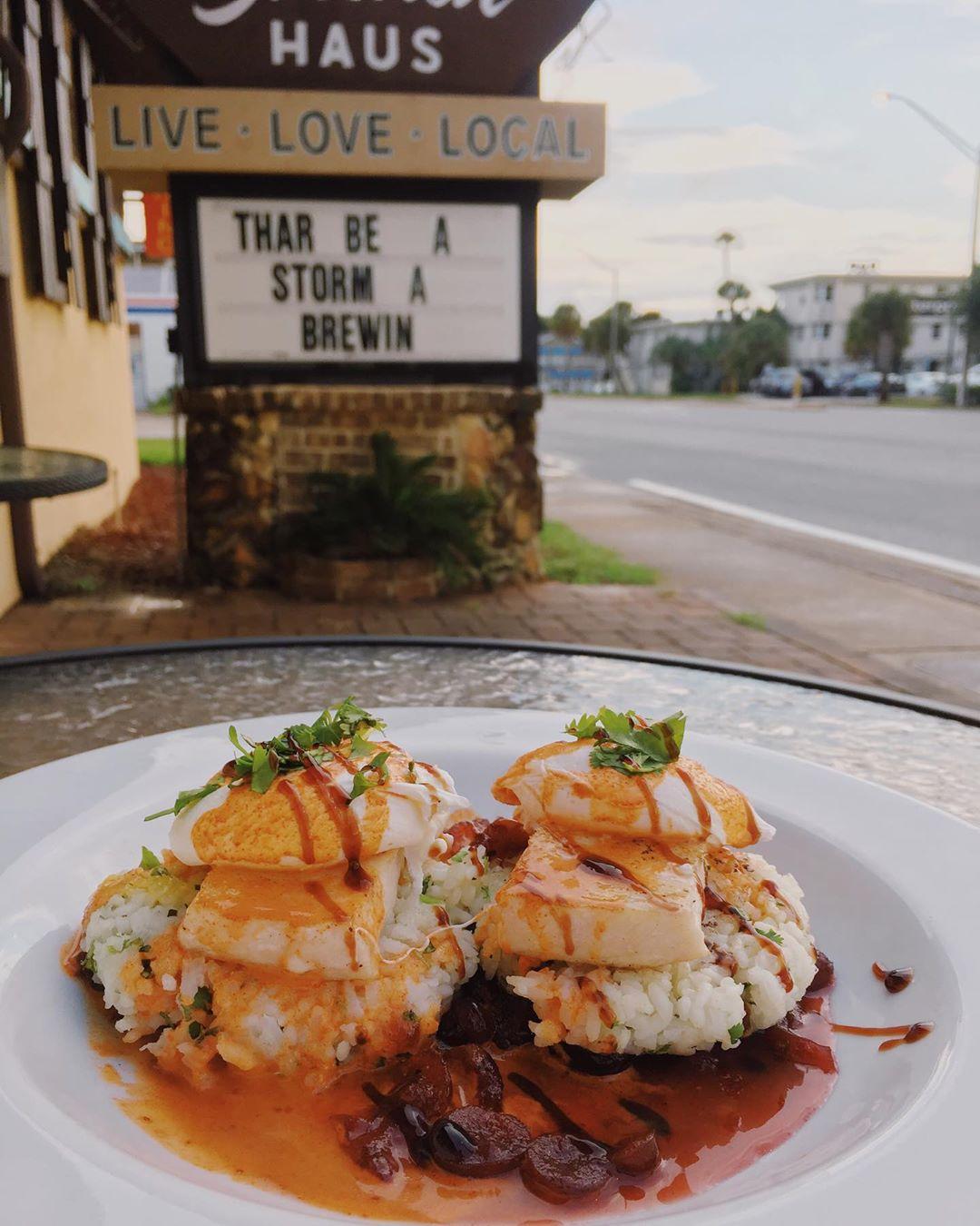 Jax Beach Brunch Haus menu in Jacksonville Beach, Florida, USA