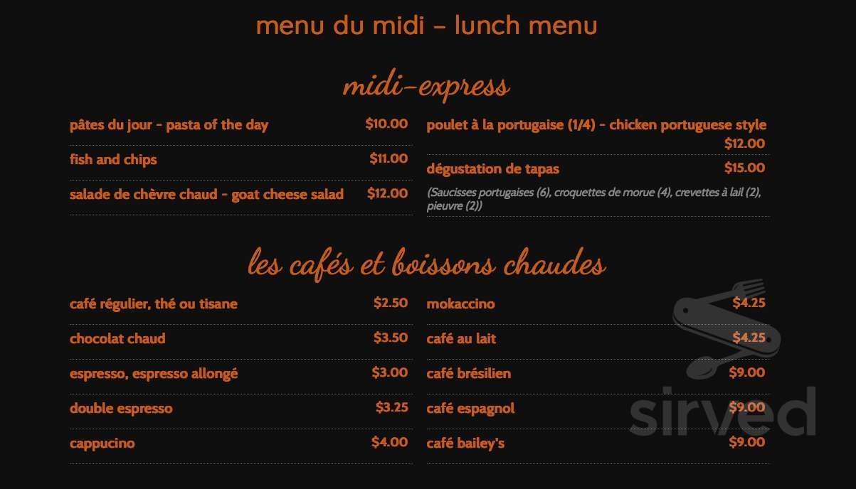 Fort Menu