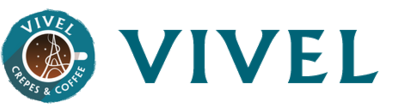 Vivel Crêpes & Coffee Logo in Lakeway, Texas