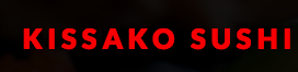 Kissako Sushi Logo in Victoria, British Columbia