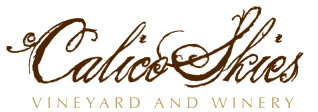 Calico Skies Vineyard and Winery Logo in Inwood, Iowa