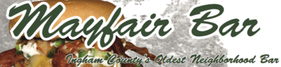 Mayfair Bar Logo in Haslett, Michigan