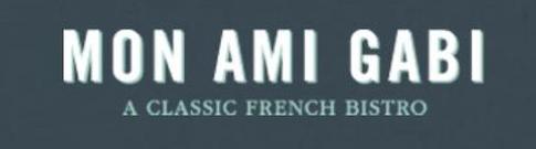 Mon Ami Gabi Logo in Chicago, Illinois