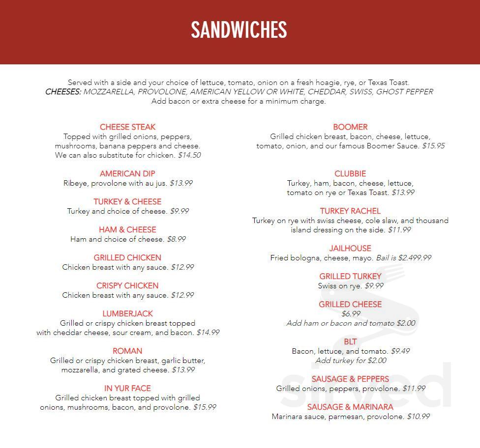 Menu - Cape Coral FL's Wingnuts | Sirved