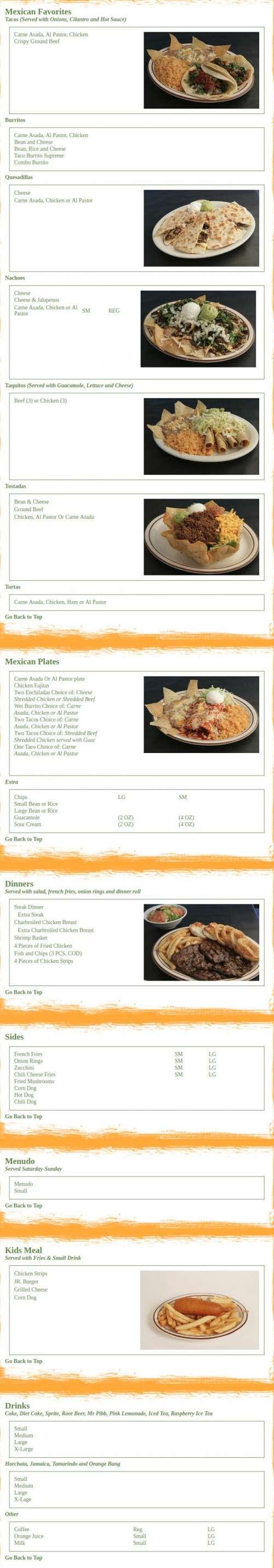 Choice Burgers menu in Brea, California, USA