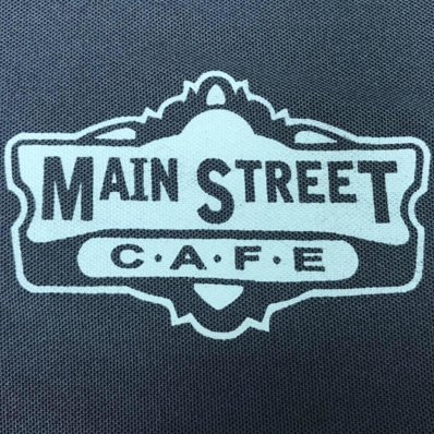 Main Street Cafe Logo in Maquoketa, Iowa