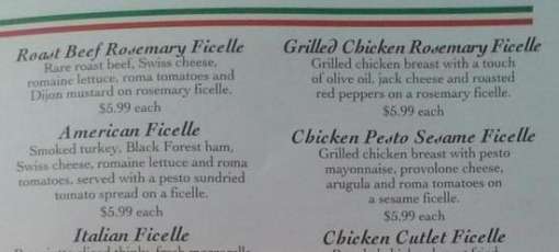 Menu for The Original Giuliano's Delicatessen in Gardena in Gardena, CA ...